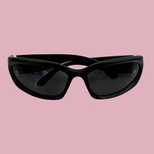 New matte black sunglasses